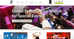 Desktop Screenshot of global-events.ca