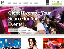 Tablet Screenshot of global-events.ca